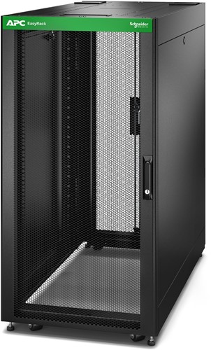 APC NetShelter Easy ER6402 - 24U/HE, 600mm(b) x 1000mm(d) 19" IT rack, met zijpanelen