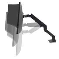 Ergotron HX Series 45-647-224 flat panel bureau steun 124,5 cm (49") Zwart-3