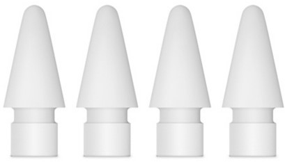 Apple MLUN2ZM/A accessoire voor styluspennen Wit 4 stuk(s)