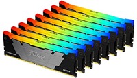 Kingston Technology FURY Renegade RGB geheugenmodule 256 GB 8 x 32 GB DDR4 3200 MHz