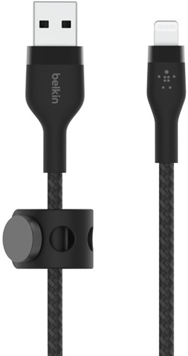 Belkin CAA010BT3MBK USB-kabel 3 m USB A USB C/Lightning Zwart
