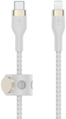 Belkin CAA011BT1MWH USB-kabel 1 m USB C USB C/Lightning Wit