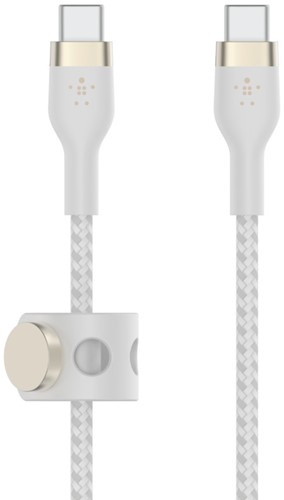 Belkin BOOST?CHARGE PRO Flex USB-kabel 1 m USB 2.0 USB C Wit