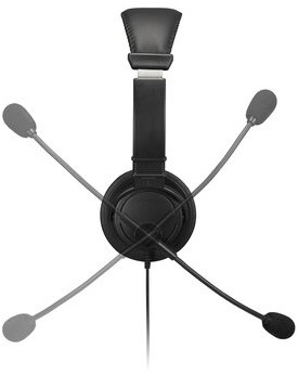 Kensington Hi-Fi Headphones met Mic en Volume Control-3