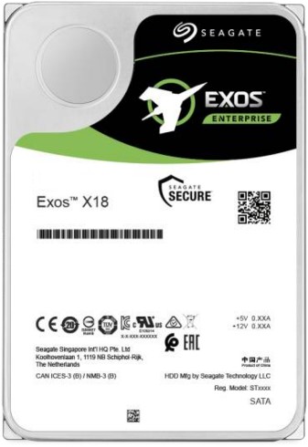 Seagate Exos X18 3.5" 10000 GB SAS