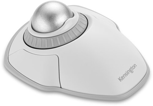 Kensington Orbit® Wireless Trackball met scrollring - wit