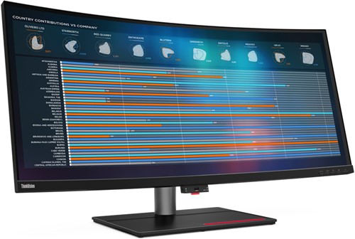 Lenovo ThinkVision P40w-20 100,8 cm (39.7") 5120 x 2160 Pixels 5K Ultra HD LED Zwart