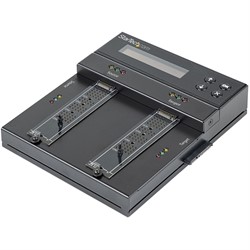 StarTech.com Standalone M.2 SATA & M.2 NVMe Duplicator en Wisser - HDD/SSD Cloner/Wiper voor M.2 PCIe AHCI/NVMe, M.2 SATA, 2.5/3.5" SATA Drives - Externe Hardeschijf Duplicator/Eraser, TAA