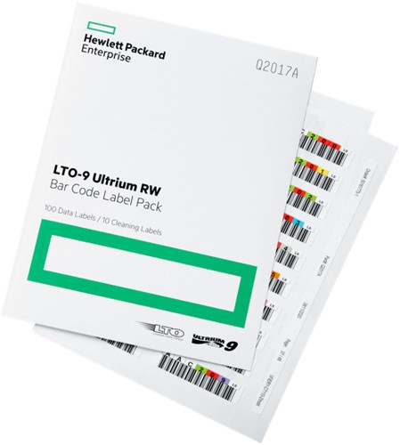Hewlett Packard Enterprise Q2017A barcode-label Meerkleurig