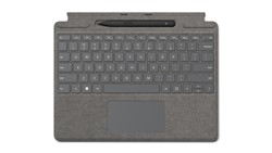 Microsoft Surface Typecover Alcantara met pen storage/ Met pen Platinum Pro 8 & X & 9