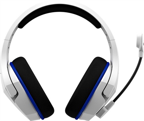 HyperX Cloud Stinger Core - draadloze gamingheadset (wit-blauw) - PS5-PS4