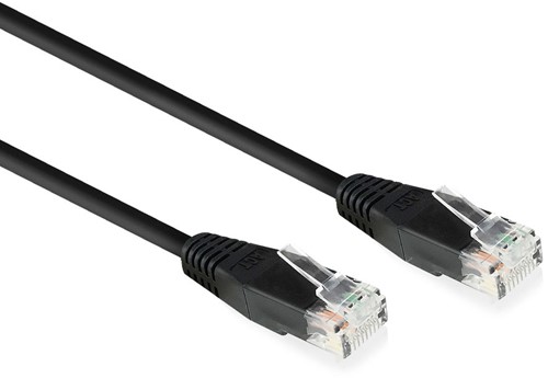 ACT AC4000 netwerkkabel Zwart 0,9 m Cat6 U/UTP (UTP)