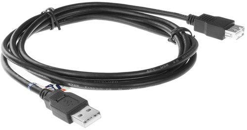ACT AC3040 USB-kabel 1,8 m USB 2.0 USB A Zwart-3