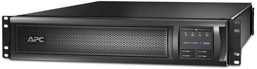 APC Smart-UPS X SMX3000RMHV2UNC Noodstroomvoeding - 3000VA, 8x C13, 1x C19 uitgang, USB, NMC