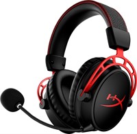 HyperX Cloud Alpha - Wireless Gaming Headset (zwart-rood)-3