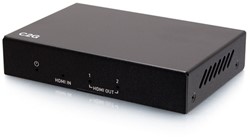 C2G 2-poorts HDMI®-distributieversterker-splitter - 4K 60Hz