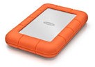 LaCie Rugged Mini 500GB externe harde schijf 7200 RPM 2.5" Micro-USB B 3.2 Gen 1 (3.1 Gen 1) Oranje, Zilver