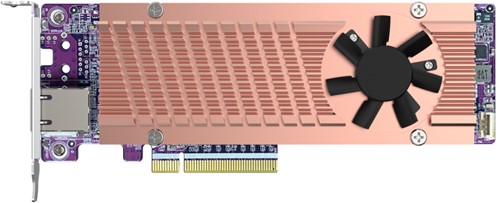 QNAP Card QM2 interfacekaart/-adapter Intern PCIe, RJ-45