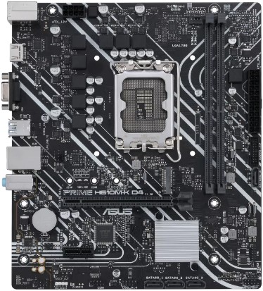 ASUS PRIME H610M-K D4 Intel H610 LGA 1700 micro ATX