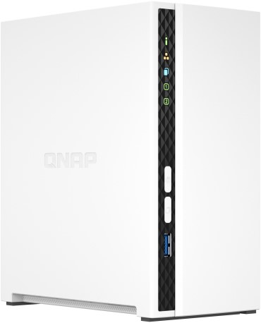 QNAP TS-233 data-opslag-server NAS Mini Tower Ethernet LAN Wit Cortex-A55