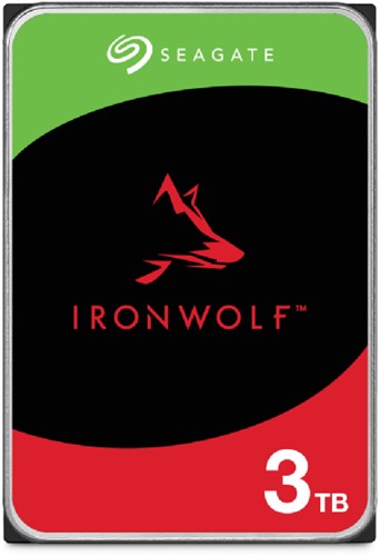 Seagate IronWolf ST3000VN006 interne harde schijf 3.5" 3000 GB SATA III