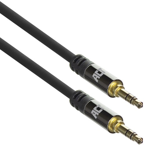 ACT AC3611 audio kabel 3 m 3.5mm Zwart