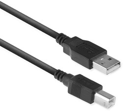 ACT AC3033 USB-kabel 3 m USB 2.0 USB A USB B Zwart