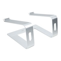 StarTech.com Laptop Standaard Bureau, Aluminum, Zilver, Max 5kg, Ergonomische Laptopstandaard, Draagbare Laptop Verhoger, Notebook Computer Stand voor Macbook Air/Pro, Dell XPS, Lenovo-2