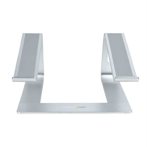 StarTech.com Laptop Standaard Bureau, Aluminum, Zilver, Max 5kg, Ergonomische Laptopstandaard, Draagbare Laptop Verhoger, Notebook Computer Stand voor Macbook Air/Pro, Dell XPS, Lenovo-3