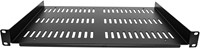 StarTech.com 1U Rack Shelf - Universele Geventileerde 19 inch Server Rack Plank/Lade voor AV/Data/Netwerk Apparatuur – Cantilever/Uitkragende Ligger – Duurzaam Ontwerp – Max. 25kg - Diepte 30 cm (12”)-3