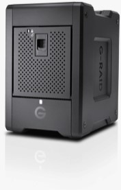 SanDisk G-RAID Shuttle 4 Zwart