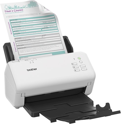 Brother ADS-4300N ADF-scanner 600 x 600 DPI A4 Zwart, Wit-3