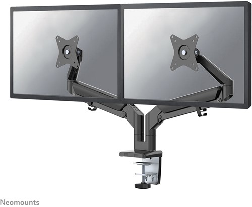 Neomounts DS70-810BL2 Monitorarm 17-32" - gasveer - ruimtebesparend - 180°-stop