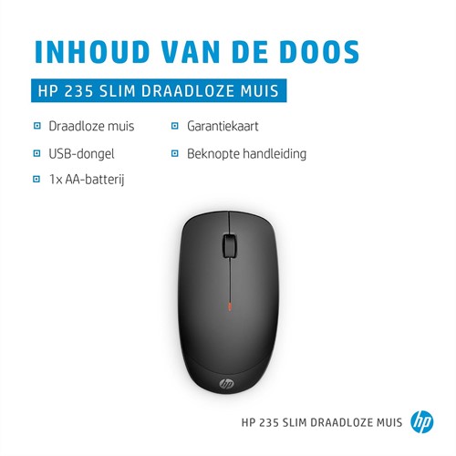 HP 235 Slim draadloze muis-3