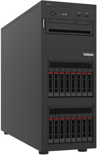 Lenovo ThinkSystem ST250 V2 server Tower Intel Xeon E E-2388G 3,2 GHz 32 GB DDR4-SDRAM 750 W