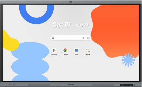 Samsung LH65WAFPLGC interactief whiteboard 165,1 cm (65") 3840 x 2160 Pixels Touchscreen Zwart, Grijs