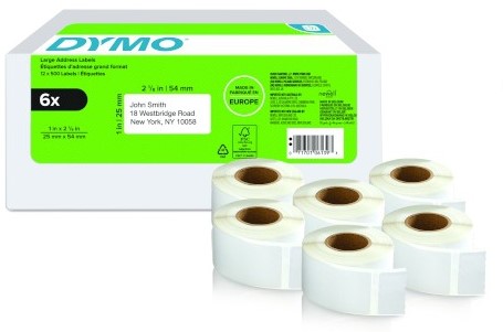 DYMO 2177564 printeretiket Wit