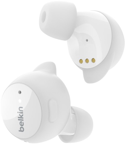 Belkin AUC003btWH Headset Draadloos In-ear Oproepen/muziek Bluetooth Wit