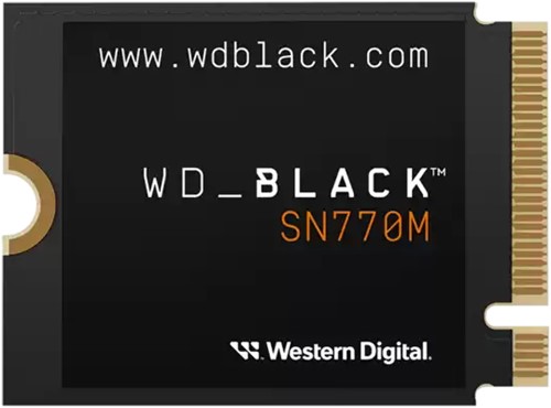 Western Digital Black SN770M M.2 2 TB PCI Express 4.0 TLC 3D NAND NVMe
