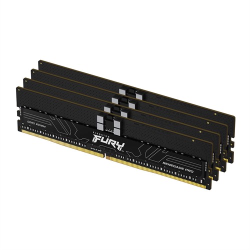 Kingston Technology FURY Renegade Pro geheugenmodule 64 GB 4 x 16 GB DDR5 5600 MHz ECC