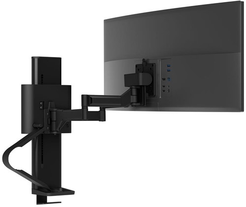 Ergotron TRACE 45-657-224 flat panel bureau steun 94 cm (37") Zwart