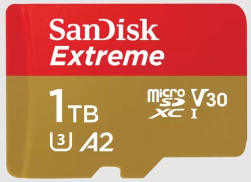 SanDisk Extreme 1024 GB MicroSDXC UHS-I Klasse 3