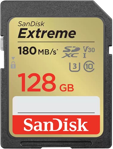 SanDisk Extreme 128 GB SDXC UHS-I Klasse 10