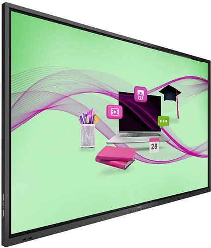 Philips 75BDL4052E/00 beeldkrant 190,5 cm (75") LCD Wifi 380 cd/m² 4K Ultra HD Zwart Touchscreen Android 10