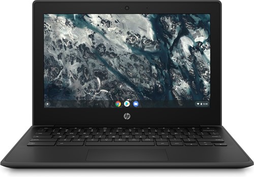 HP Chromebook 11 G9 N5100 29,5 cm (11.6") Touchscreen HD Intel® Celeron® 4 GB LPDDR4x-SDRAM 32 GB eMMC Wi-Fi 6 (802.11ax) ChromeOS Zwart