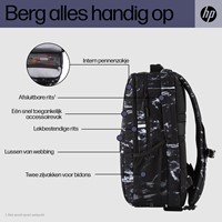 HP Campus XL Backpack, Marble Stone-2