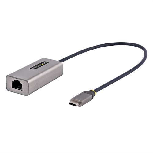 StarTech.com USB-C naar Ethernet Adapter, USB 3.0 naar Gigabit Ethernet Netwerk Adapter - 10/100/1000 Mbps, USB-C naar RJ45 Ethernet Adapter (GbE), 30cm Aangesloten Kabel, Driverless Installatie