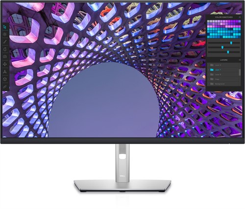 DELL P Series P3223QE 80 cm (31.5") 3840 x 2160 Pixels 4K Ultra HD LCD Zwart