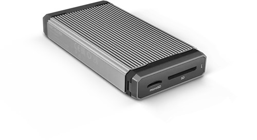SanDisk SDPR5A8-0000-GBAND geheugenkaartlezer USB 3.2 Gen 1 (3.1 Gen 1) Type-C Zwart, Zilver