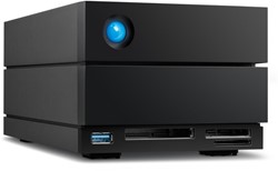 LaCie 2BIG DOCK disk array 16 TB Desktop Zwart